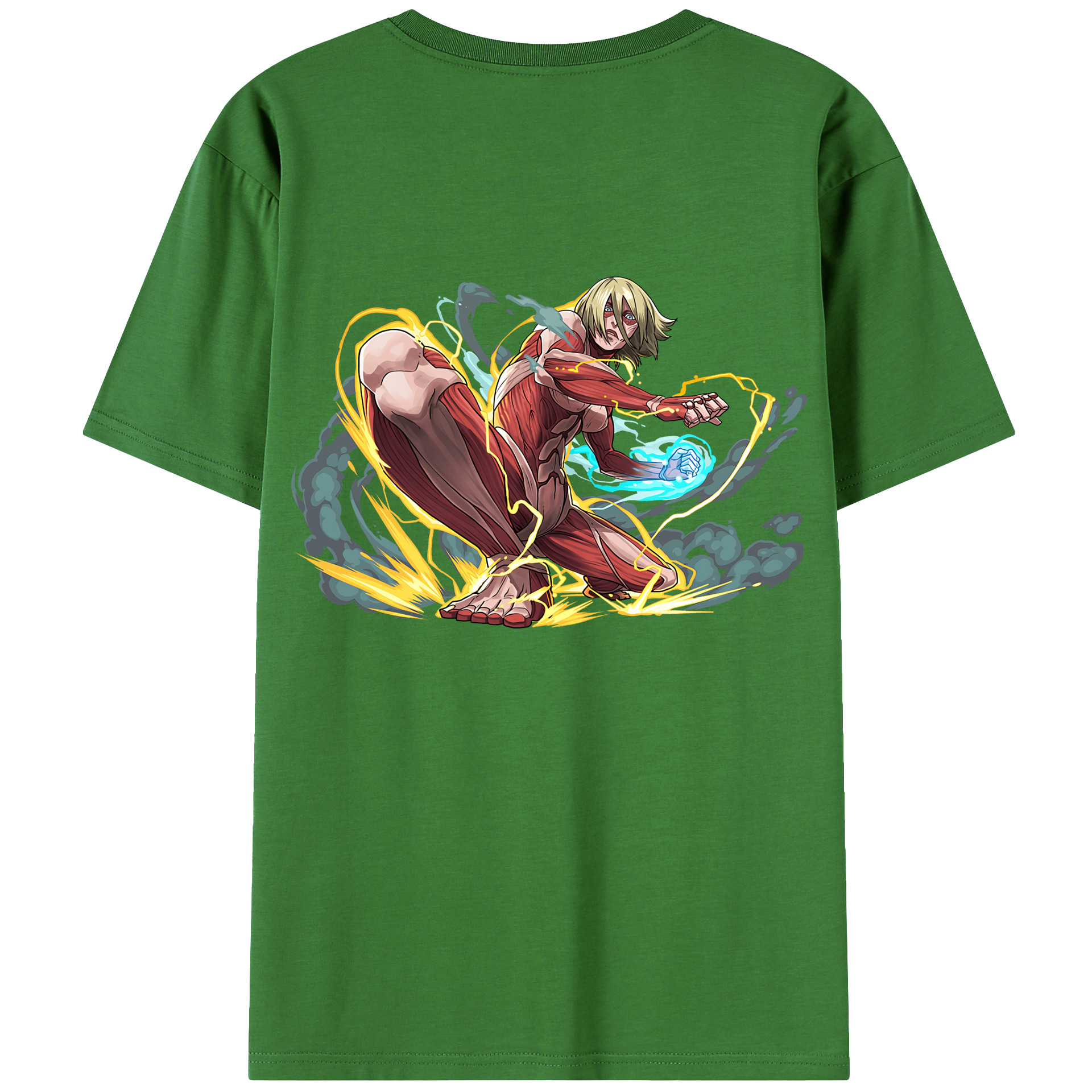 （画像用） 進撃の巨人 Attack on Titan レディース半袖Tシャツ(バックプリント)